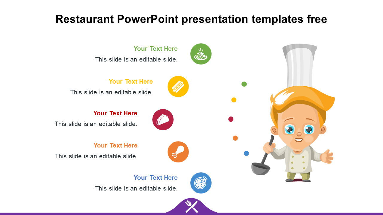 Restaurant PowerPoint presentation templates free 